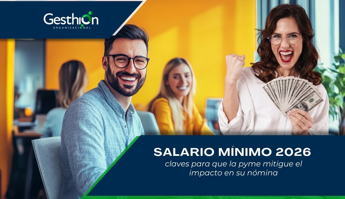 Salario mínimo 2026 en Colombia y su impacto en la nómina de las pymes
